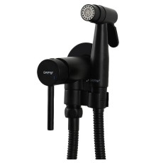 Гигиенический душ со смесителем Gappo G06-6 G7206-6 Черный матовый