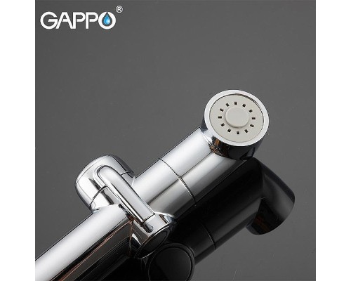 Гигиенический душ со смесителем Gappo G48 G2048-8 Белый Хром