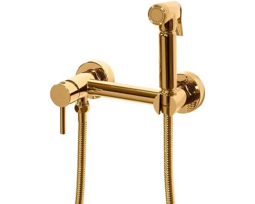 Гигиенический душ со смесителем Grocenberg GB103NGO Золото