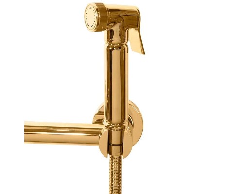 Гигиенический душ со смесителем Grocenberg GB103NGO Золото