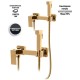 Гигиенический душ со смесителем Grocenberg GB101NGO Золото