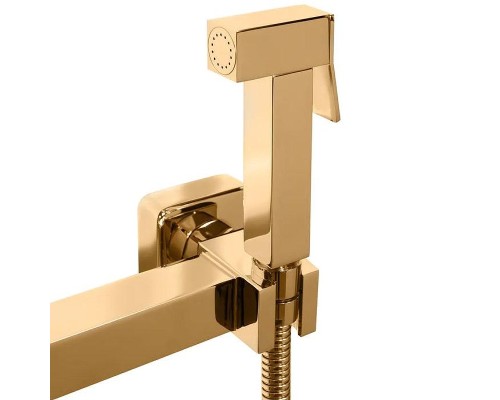 Гигиенический душ со смесителем Grocenberg GB101NGO Золото