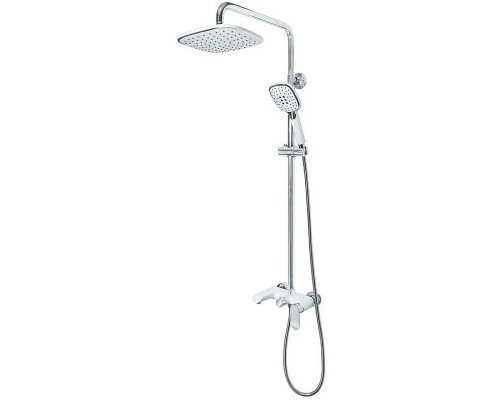 Душевая система Grocenberg GB7010WC Белая Хром