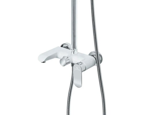 Душевая система Grocenberg GB7010WC Белая Хром