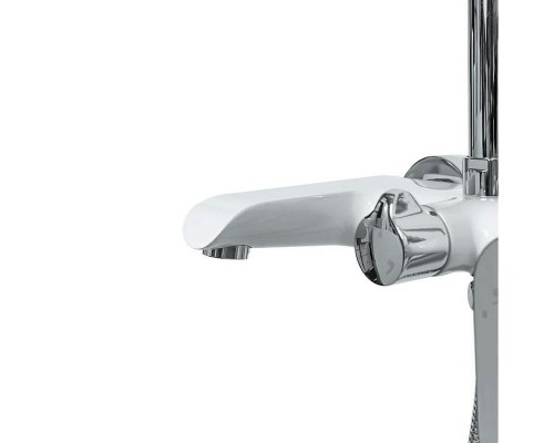 Душевая система Grocenberg GB7010WC Белая Хром