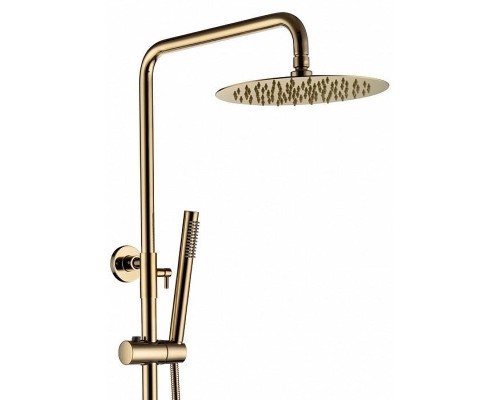 Душевая система Grocenberg GB7005MG с термостатом Золото матовое