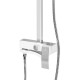 Душевая система Grocenberg GB7007-1WC Белая Хром