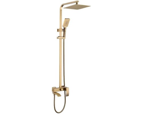 Душевая система Grocenberg GB7007-1MG Золото матовое