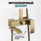 Душевая система Grocenberg GB7007-1MG Золото матовое