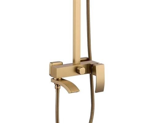 Душевая система Grocenberg GB7007-1MG Золото матовое