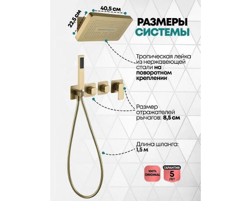 Душевая система Grocenberg