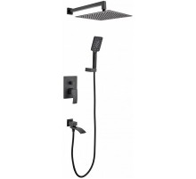 Душевая система Grocenberg GB5007BL Черная матовая