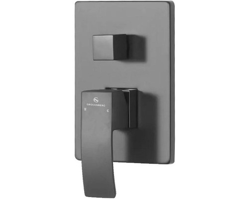 Душевая система Grocenberg GB5007BL Черная матовая