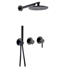 Душевая система Grocenberg GB5090BL Черная матовая