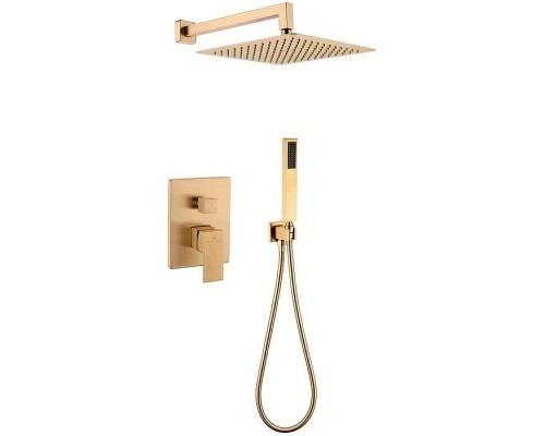 Душевая система Grocenberg GB5089MG-3 Золото матовое