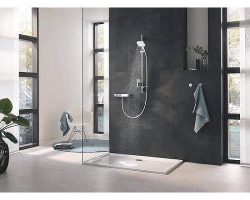 Душевой гарнитур Grohe Rainshower SmartActive 26586LS0 Белая луна Хром
