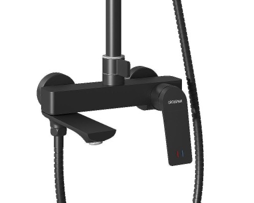 Душевая система Grossman Cosmo 500.K35.02.210 Черная матовая