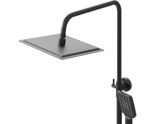 Душевая система Grossman Cosmo 500.K35.02.210 Черная матовая