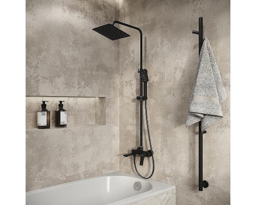 Душевая система Grossman Cosmo 500.K35.02.210 Черная матовая