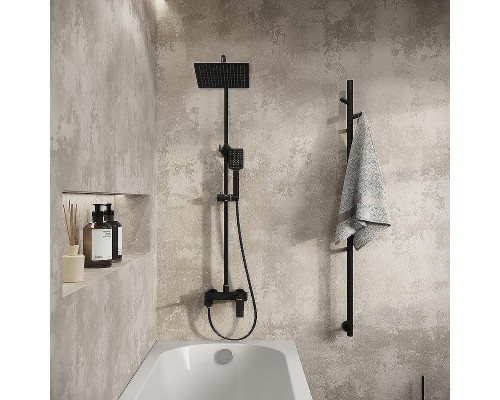 Душевая система Grossman Cosmo 500.K35.02.210 Черная матовая