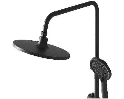 Душевая система Grossman Galaxy 500.K35.01.210 Черная матовая