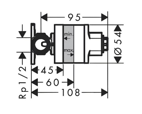 Гигиенический душ со смесителем Hansgrohe Set HG Bidette 29232000S Хром