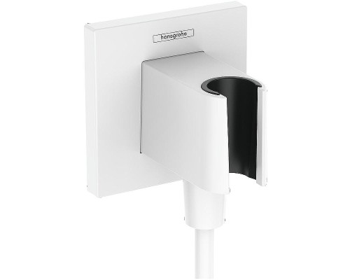 Шланговое подключение Hansgrohe FixFit E 26889700 Белое матовое