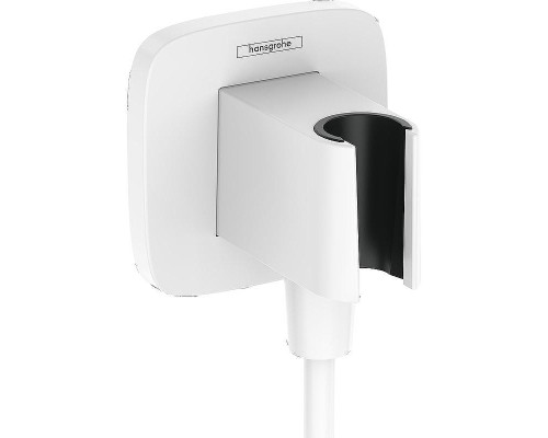 Шланговое подключение Hansgrohe FixFit Q 26887700 Белое матовое