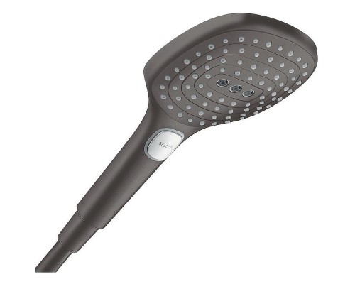 Ручной душ Hansgrohe Raindance Select E 26520340 Шлифованный черный хром