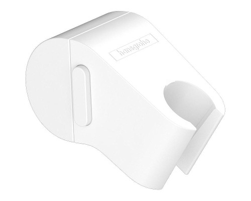 Держатель ручного душа Hansgrohe WallStoris 27917700 Белый матовый