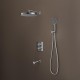 Душевая система Iddis Duna DUNSBSTi68 с термостатом Хром