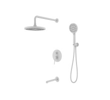 Душевая система Iddis Odda ODDWT03i68 цвет Белый матовый