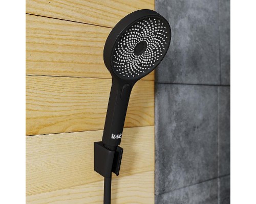 Держатель ручного душа Iddis Optima Home 080BL00i53 Черный