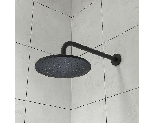 Верхний душ Iddis Optima Home OPH22BRi64 Черный матовый