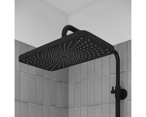Душевая система Iddis Parker PARBL3Fi06 Черная матовая