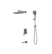 Душевая система Iddis Parker PARGM03i68 цвет Графит