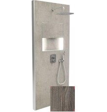 Душевая панель Jacob Delafon Ecrin E803021-D34 с термостатом цвет Темный дуб