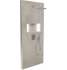 Душевая панель Jacob Delafon Ecrin E803021-D35 с термостатом цвет Облачно серый