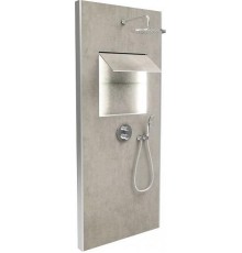 Душевая панель Jacob Delafon Ecrin E803031-D36 с термостатом цвет Металлический серый