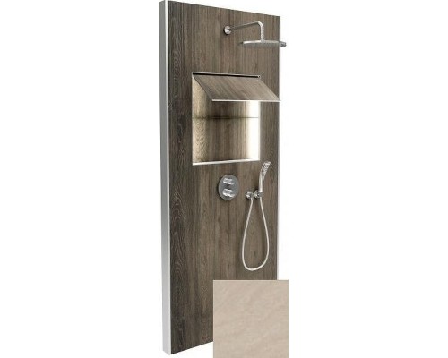 Душевая панель Jacob Delafon Ecrin E803031-D37 с термостатом цвет Бежевый