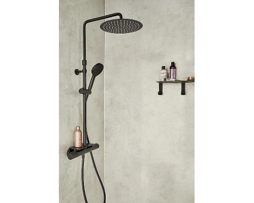 Верхний душ Jacob Delafon Metro E26600-BL цвет Черный матовый