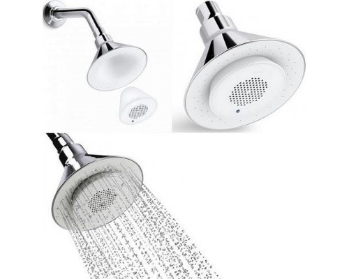 Верхний душ Jacob Delafon Moxie E99105-CP с беспроводным Bluetooth динамиком цвет Хром