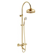 Душевая система Kaiser Aria 03182-3 с термостатом цвет Золото