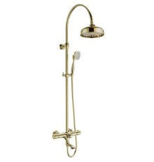 Душевая система Kaiser Aria 03182-1 с термостатом цвет Бронза