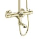 Душевая система Kaiser Aria 03182-1 с термостатом цвет Бронза