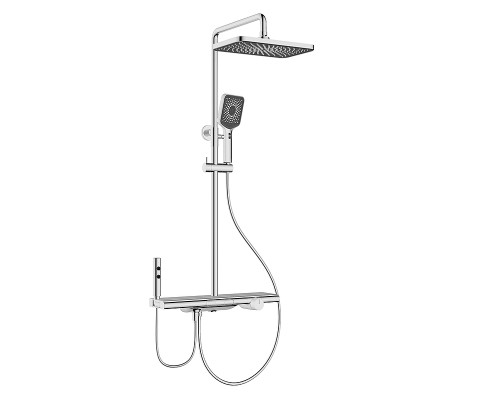 Душевая система Kaiser Sano 08777 с термостатом цвет Хром