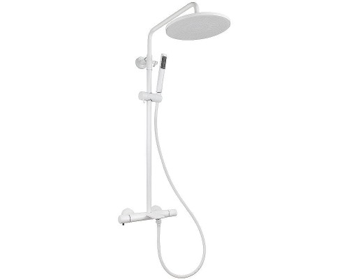 Душевая система Kaiser Serio 05382-4 с термостатом цвет Белый матовый