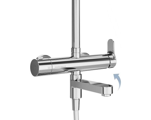 Душевая система Kerama Marazzi Fonte FO.202.KM.CR Хром