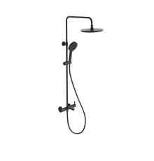 Душевая система Kerama Marazzi Fonte FO.201.KM.BLK.M цвет Черный матовый