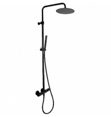 Душевая система Kerama Marazzi Ole 61157KM.01.093 с термостатом Черная матовая